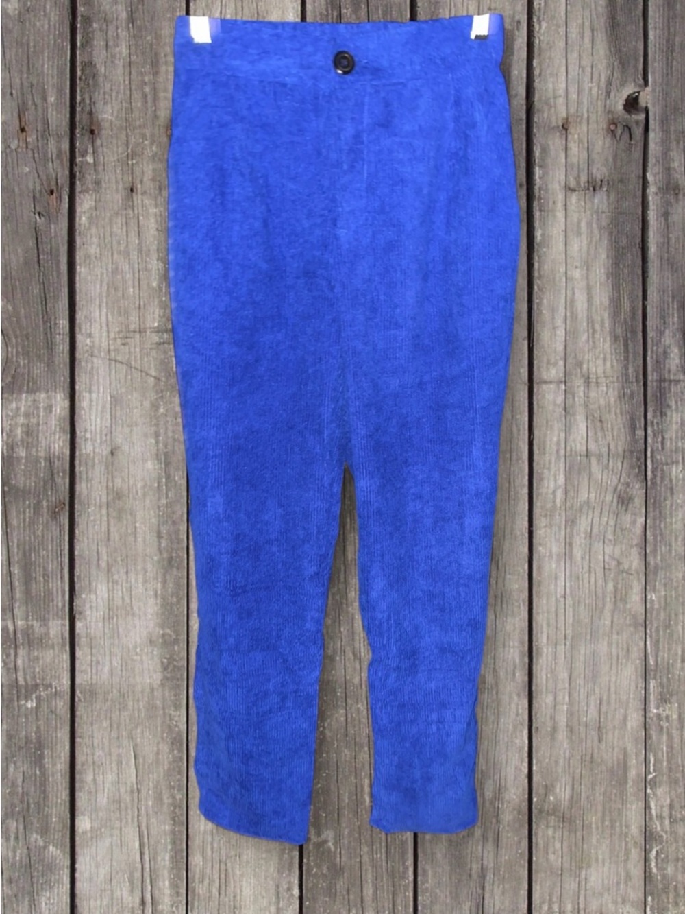 Zenana Royal Blue Stretch Corduroy Pants — NWT (S–XL Available)